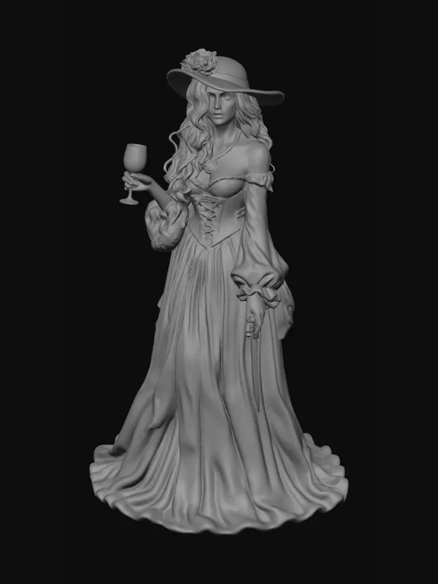 3D model for Duchess of Darkness