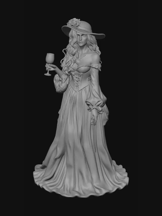 3D model for Duchess of Darkness