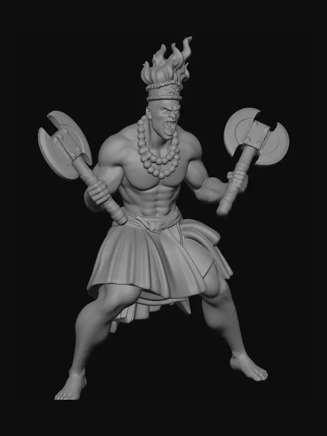 3D model for Azure Fury
