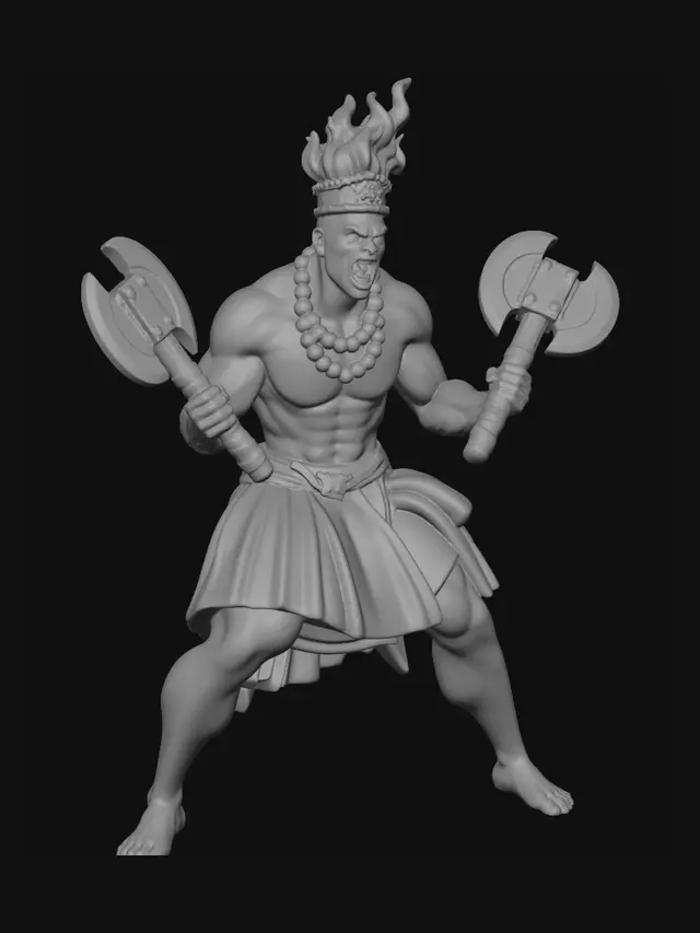 3D model for Azure Fury