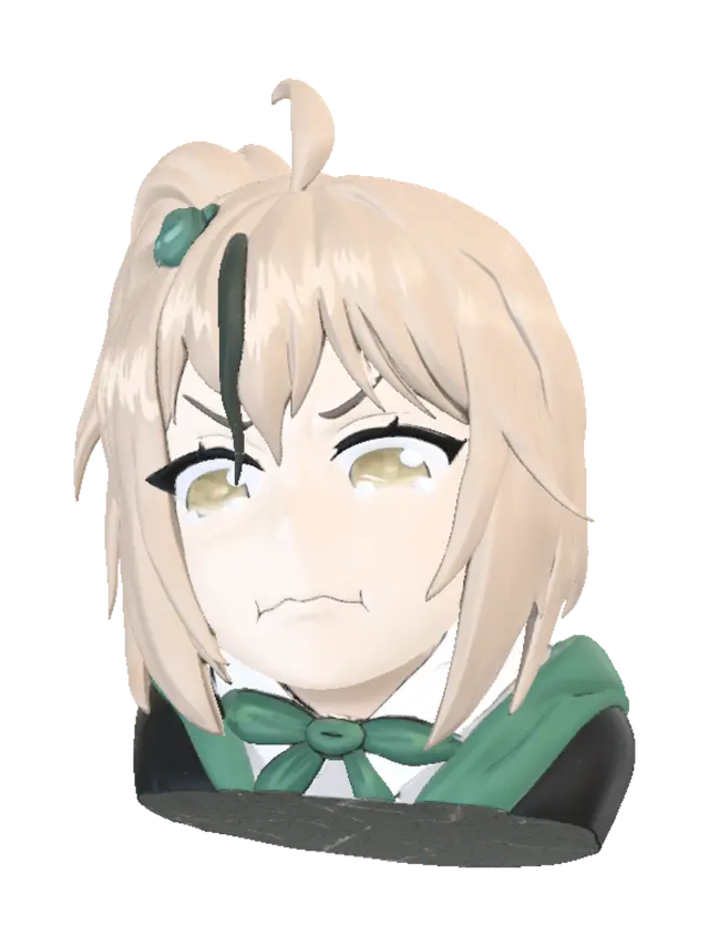 Four_Fats_Meme_25 - Emotional 3D model, vytvořený pomocí AI