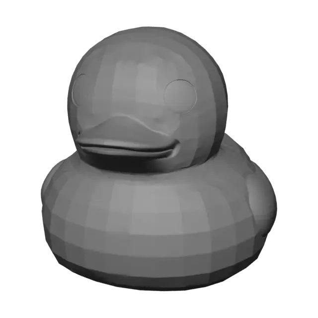 3D model for Rubber Duck