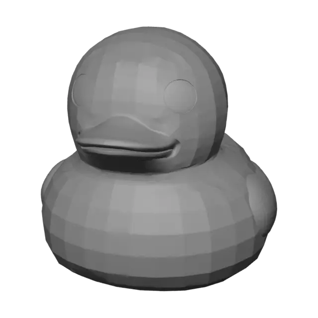 3D model for Rubber Duck