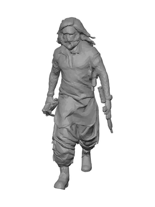 3D model for Wilderness Warrior