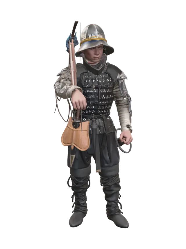 3D model for Ornate Crossbowman