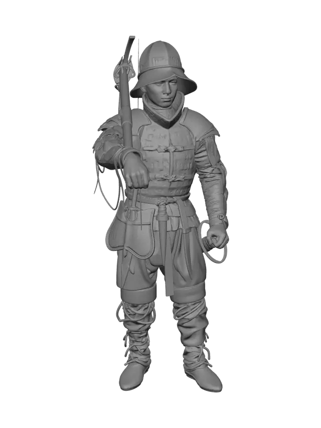 3D model for Ornate Crossbowman