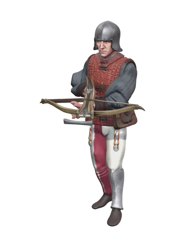 3D model for Stylized Crossbowman