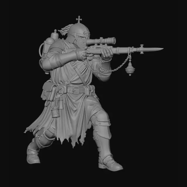 3D model for Crusader Sharpshooter
