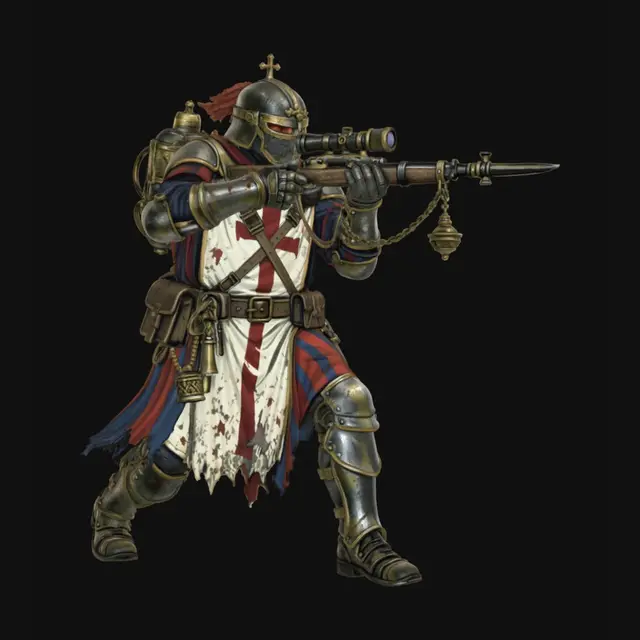 3D model for Crusader Sharpshooter