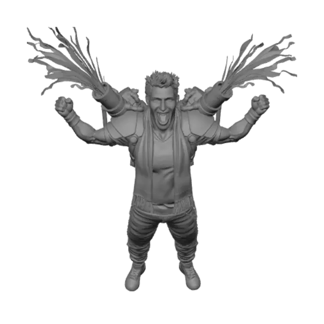 3D model for Rainbow Cannon Celebration