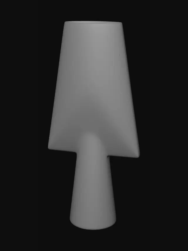 3D model for Monochrome Vessel