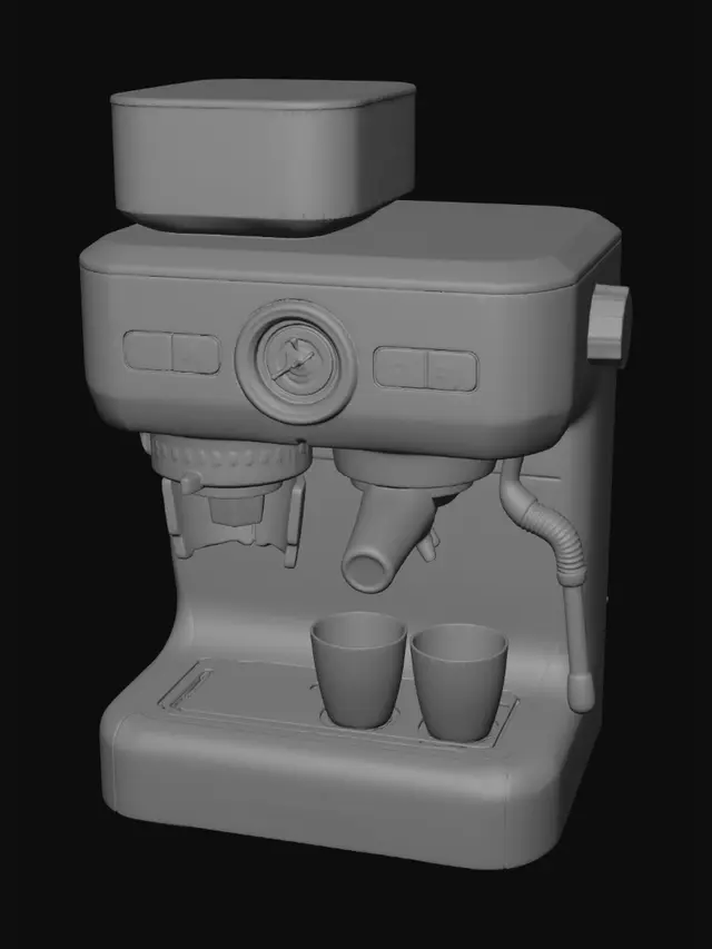 3D model for Create Espresso Machine