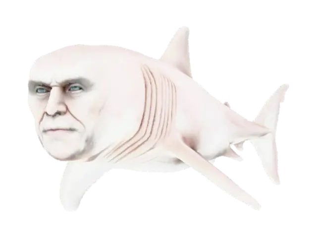 Sahrk Personification 3D model, vytvořený pomocí AI