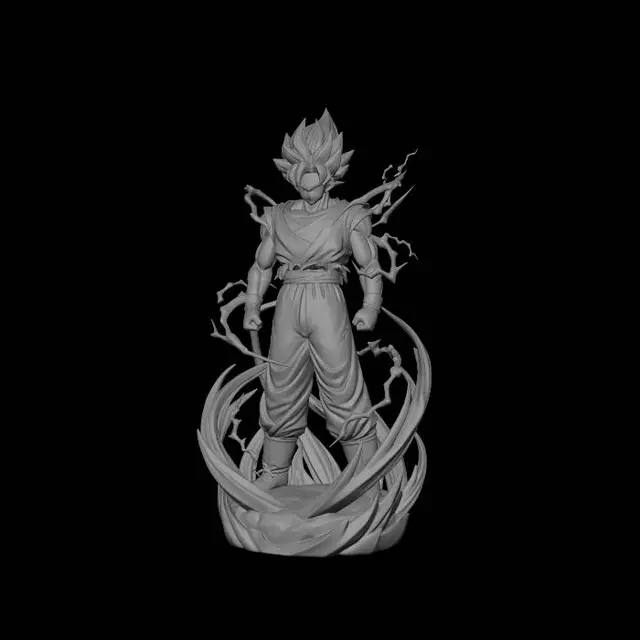 3D model for Blue Saiyan Ascendant