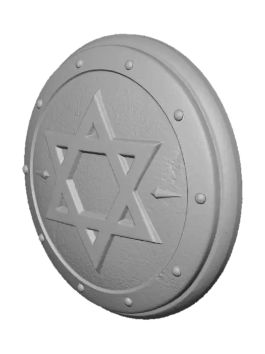 3D model for Star Emblem Shield
