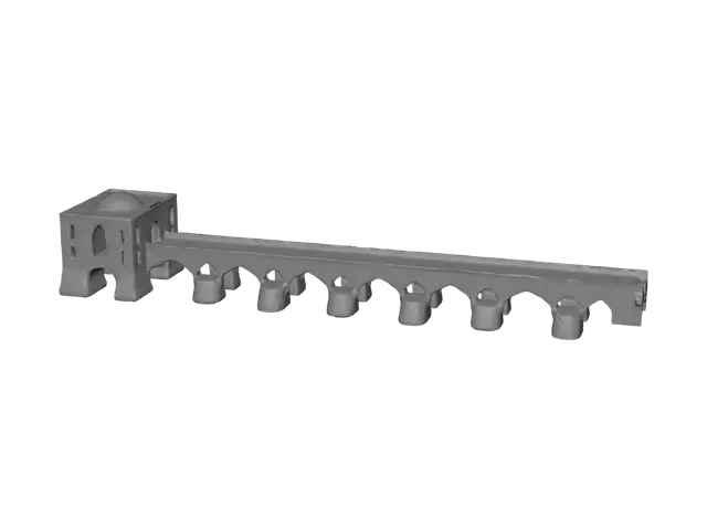 3D model for Stone Arch Bridge with Gatehouse