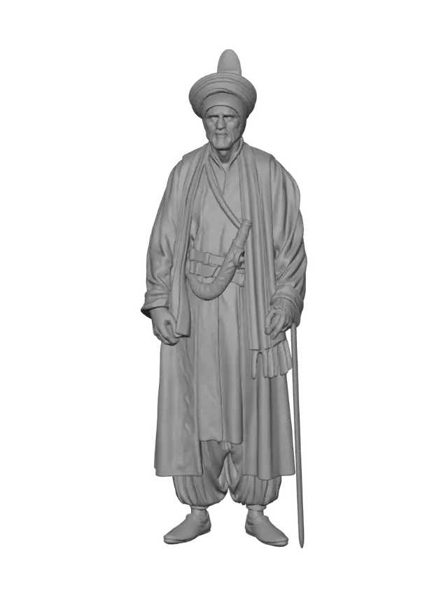 3D model for Sultan in the Mosaic Courtyard