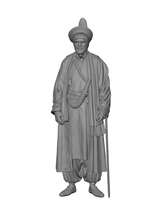 3D model for Sultan in the Mosaic Courtyard