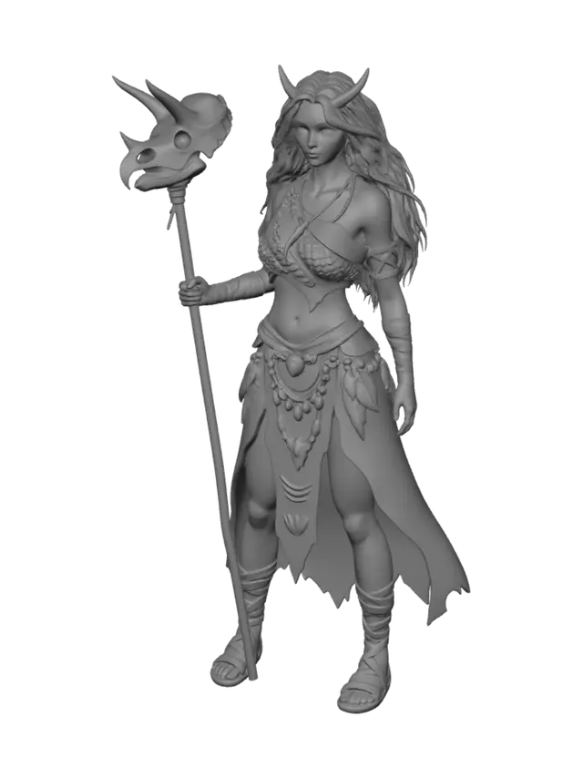 3D model for Emberroot Huntress