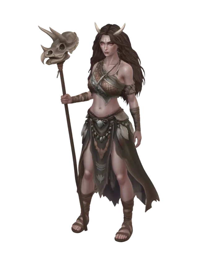 3D model for Emberroot Huntress