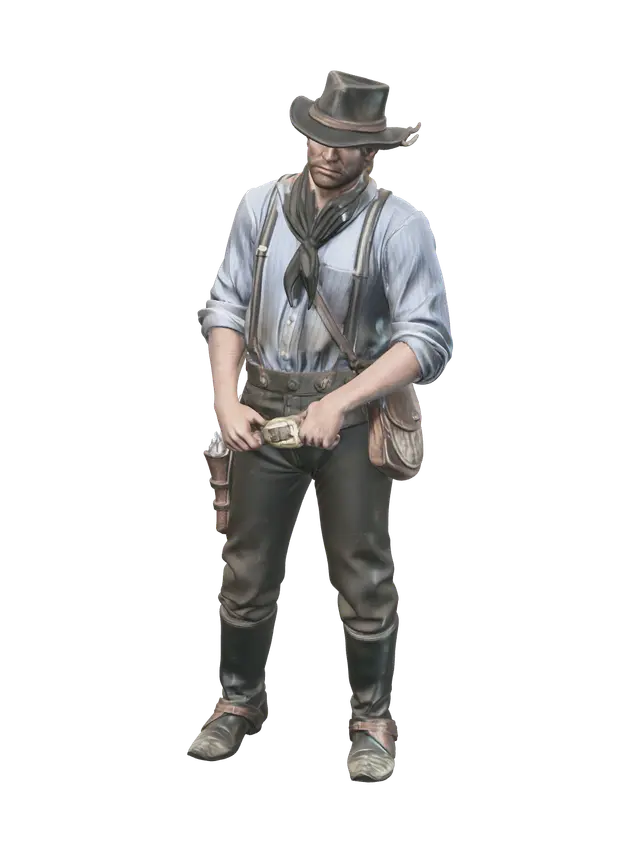 3D model for Stylized Arthur Morgan