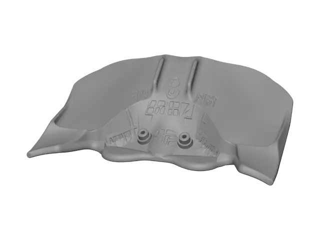 3D model for Alpina Gold Chest Guard