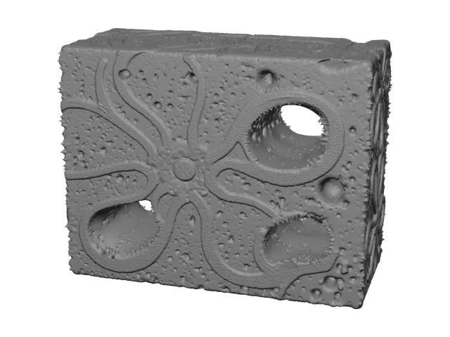 3D model for Weathered Spongebob Sky