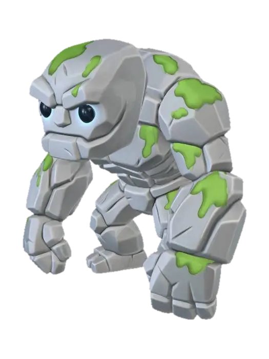 3D model for Mossbound Golem