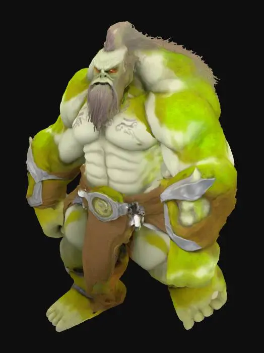 3D model for a fantasy giant