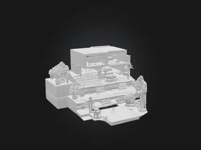 3D model for A Modern compound