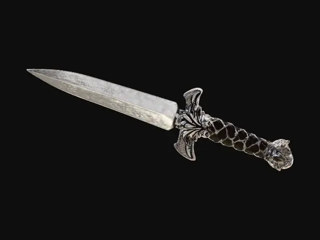 3D model for Silver Dagger