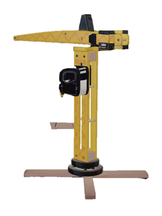3D model for Miniature Yellow Construction Crane