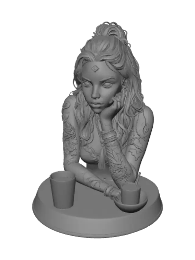 3D model for Neon Tiki Queen