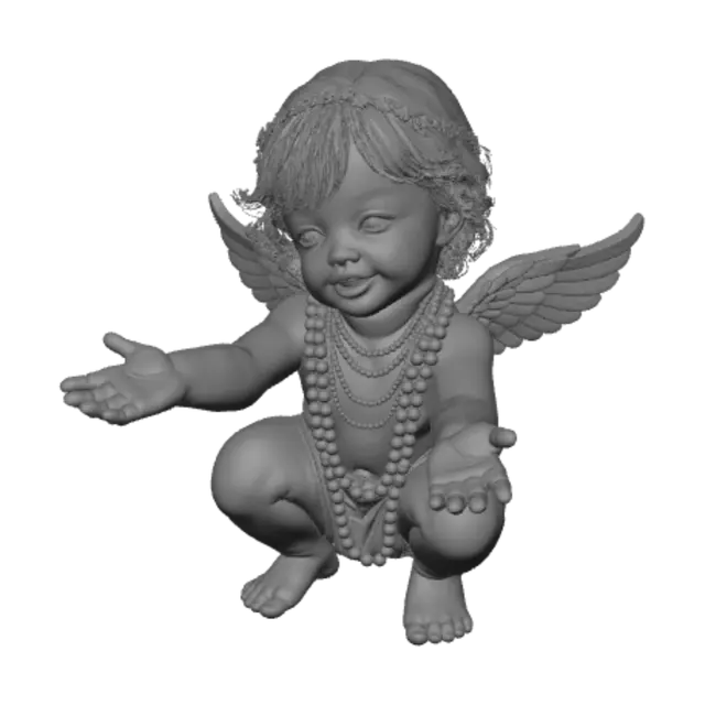 3D model for Pearl-Beaded Cherub