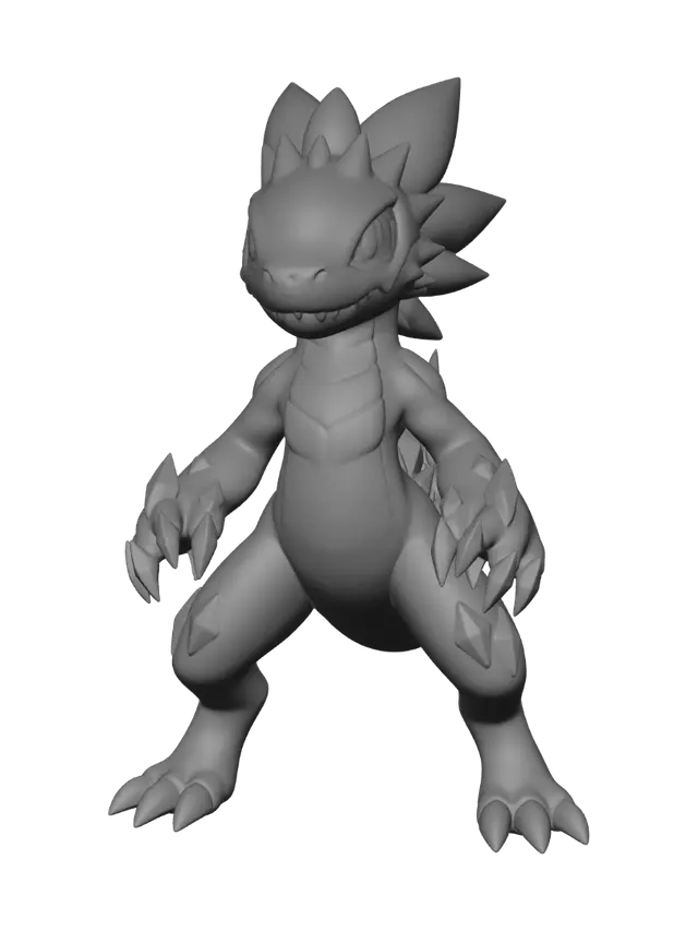 3D model for Embercrystal Drake