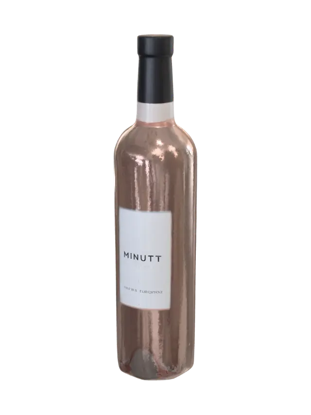 Minuty Prestige Rosé - Sparkling 3D model, vytvořený pomocí AI
