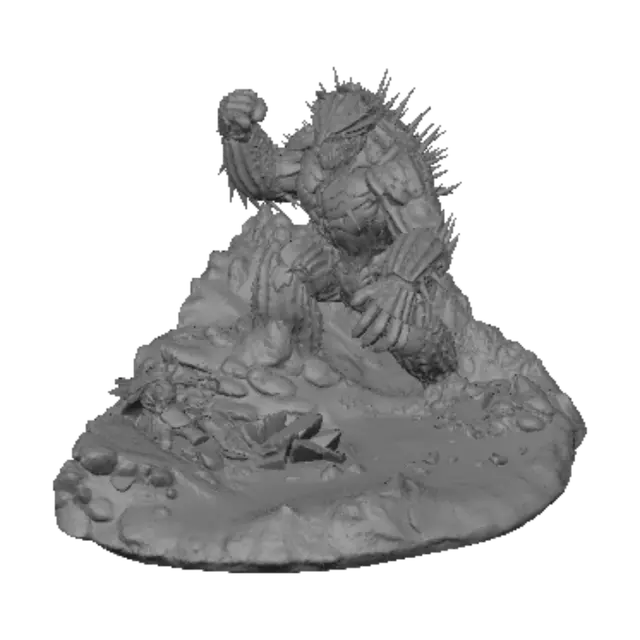 3D model for Desert Colossus