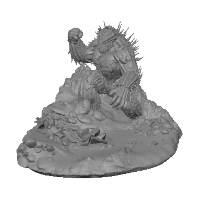 3D model for Desert Colossus