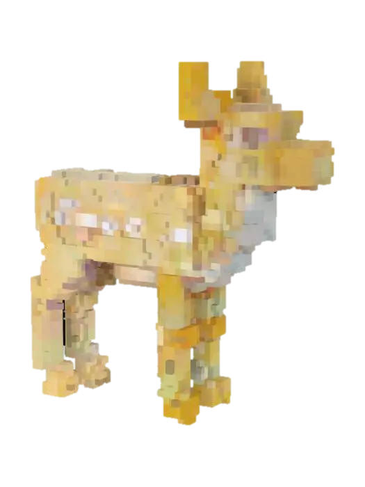 a highly detailed realistic 3d model of a fawn 3D model, vytvořený pomocí AI