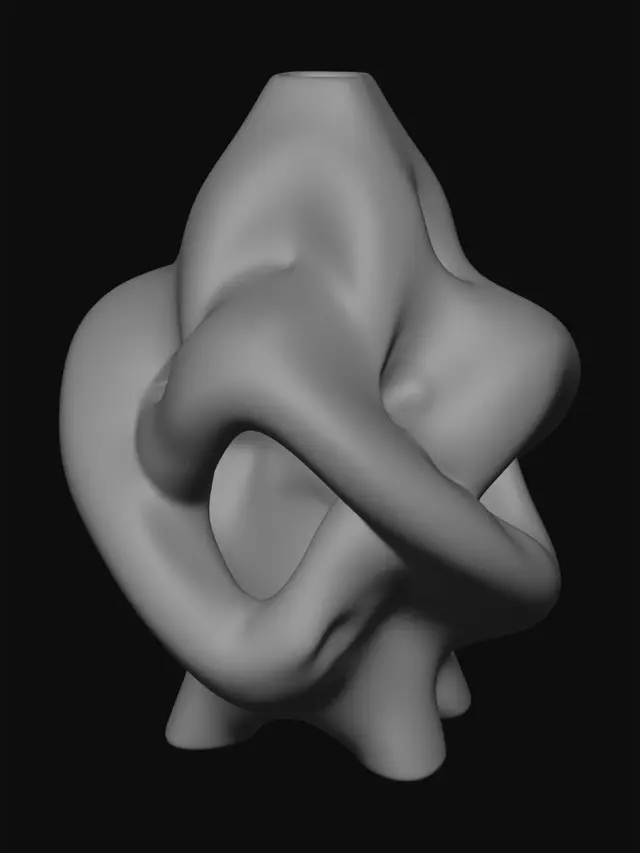 3D model for Interwoven Star