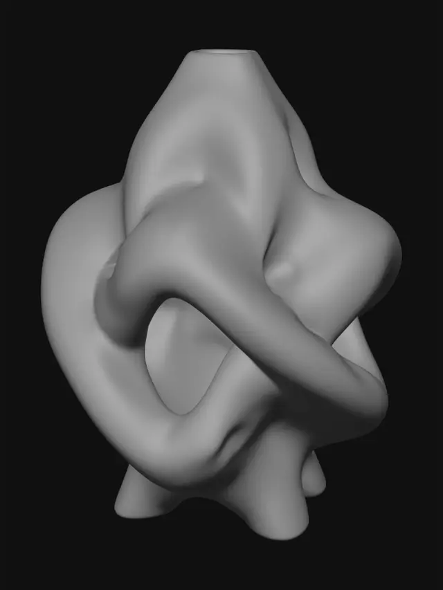 3D model for Interwoven Star
