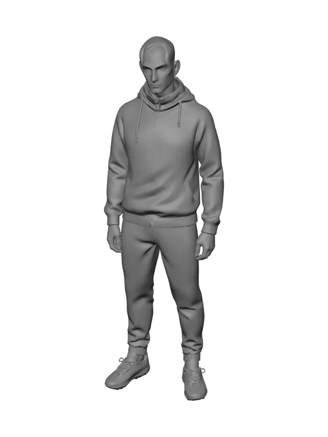 3D model for Argentina AFA Tracksuit Portrait