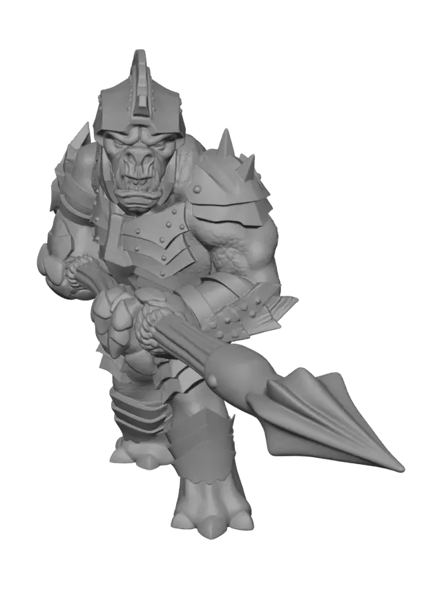 3D model for Lava Citadel Orc