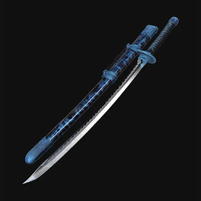 3D model for Azure Saber in a Clay Pot
