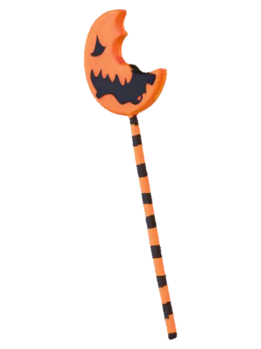 Modello 3D Jack-o'-Lantern Lollipop - Sam, generato dall’IA