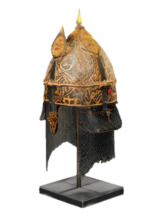 Fatih Sultan Mehmet Miğfer - Conqueror 3D model, vytvořený pomocí AI