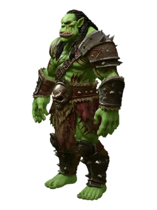 orky - Cc 3D model, vytvořený pomocí AI