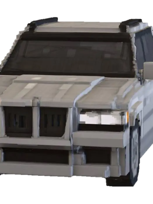 3D model for Pixelated Ride