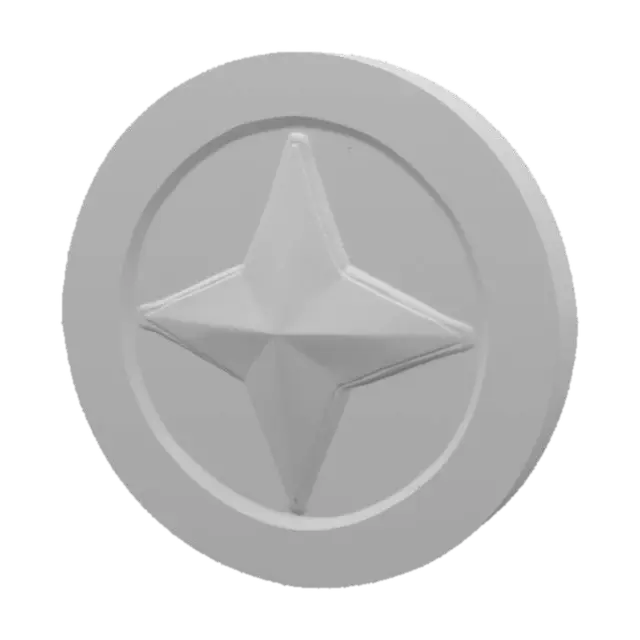 3D model for Colorful Starcoin Icon
