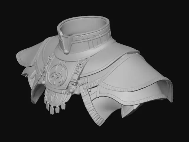 3D model for Bronze Aegis Chestplate